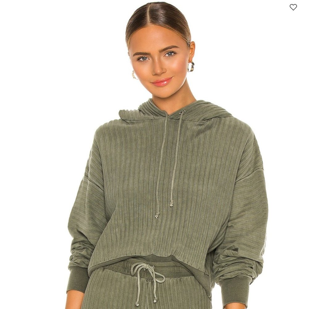 John Elliot Ribbed Terry Hoodie